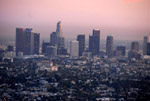 Downtown LA view from Griffith Observatory, by QH