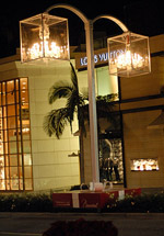 Rodeo Drive at night, Beverly Hills, by QH