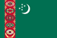 Turkmenistan Flag - CIA World Fact Book