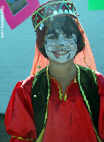 Child with a Painted Face celebrating Mehregan - Fall 2005 - by QH