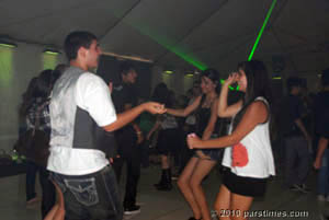 Youth dancing at Mehregan at the PerGen Room - Irvine (October 23, 2010) - by QH