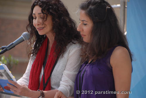 Sheida Mohammadi & Sholeh Wolpe  - USC (April 22, 2012) - by QH