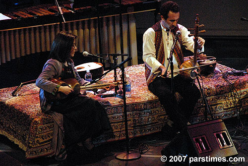 Pirayeh Pourafar & Mani Balouri - The Getty Center, LA (February 17, 2007) - by QH