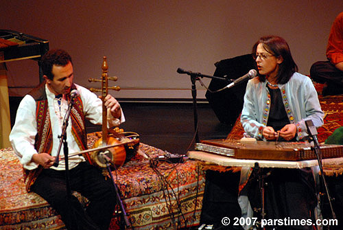 Mani Balouri & Mahshid Mirzadeh  - The Getty Center, LA (February 17, 2007) - by QH