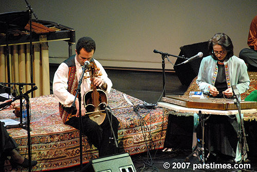Mani Balouri & Mahshid Mirzadeh - The Getty Center, LA (February 17, 2007) - by QH