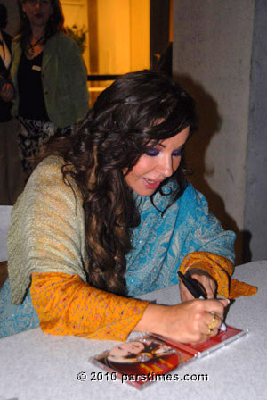 Natacha Atlas Signing her latest CD - LA (July 29, 2010) - by QH