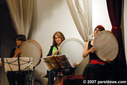 Hamideh Golestaneh, Farzaneh Foroughi, Parisa Azizi (May 13, 2007) - by QH