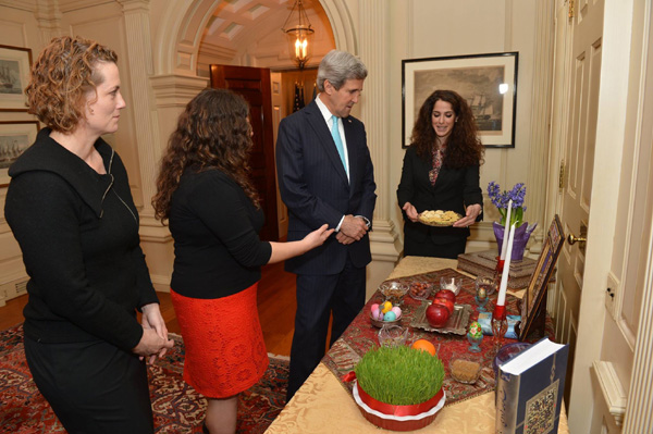 U.S. Secretary of State John Kerry celebrates Nowruz with Iranian Americans