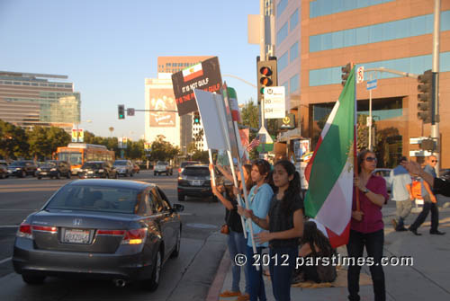 Persian Gulf Demo - LA (August 5, 2012) - by QH
