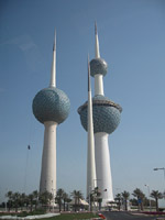 Kuwait Towers - February 17, 2010 - Courtesy of US Treasury