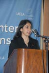 UCLA student body president Homaira Hosseini (January 5, 2009) - by QH