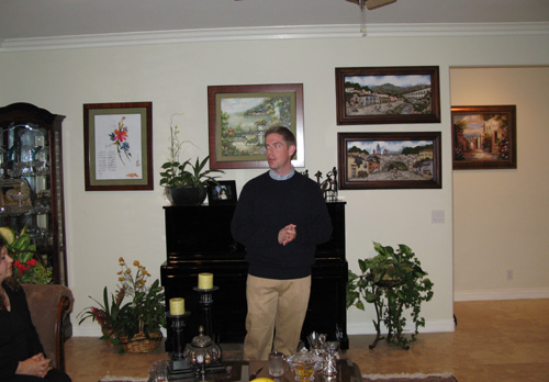 Mike Levin (Executive Director of Orange County Democratic Party) - Irvine (February 10, 2007) - by QH