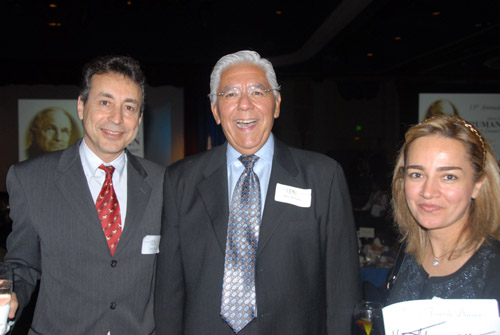 State Party Chairman Art Torres, Jason Jazayeri & Wife (October 19, 2007)- by QH