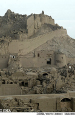Bam Citadel after the quake, Iran - by ISNA
