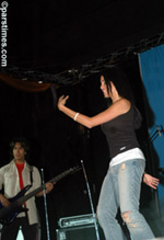 Iranian girl dancing on the stage (October 2, 2005) - by QH