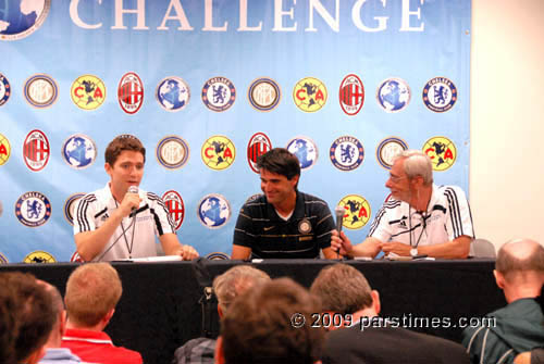 Post Game Press Conference: Inter Milan Assistant Coach Daniele Bernazzani (July 21, 2009) - by QH
