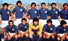 Tractor Sazi's squad in 1974