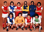 National Team players in their club jersies - 1970s)