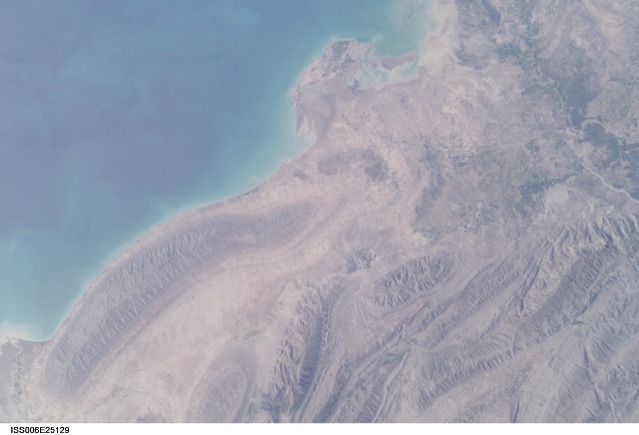 Iran/Coast Bushehr - NASA (February 10, 2003)