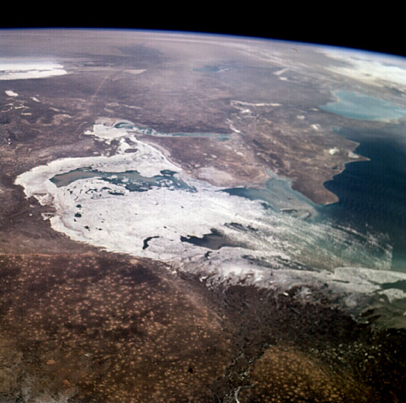 Caspian Sea - July 1996 (NASA)
