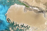 Dardzha Peninsula - NASA May 27, 2012