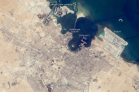 Doha, Qatar December 20, 2010 (NASA)