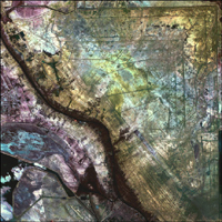 Iran-Iraq border Landsat 7 (January 24, 2001)