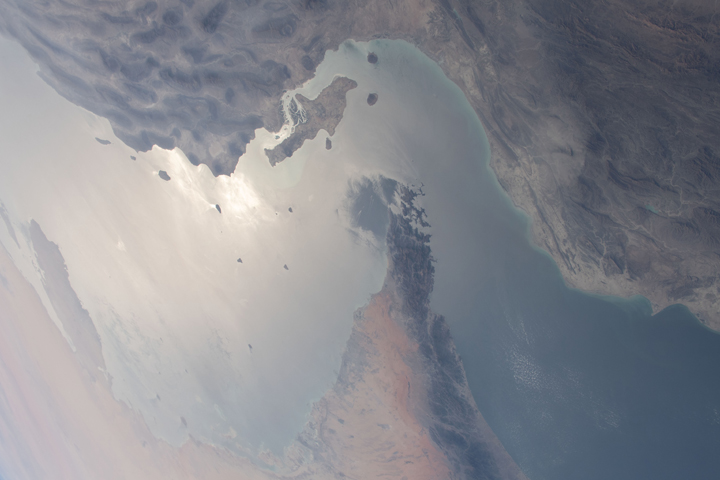 The Strait of Hormuz - NASA (March 24, 2020)