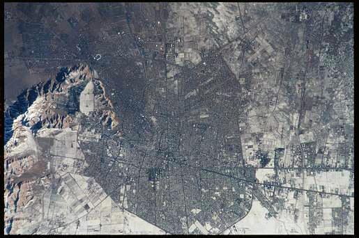 Kerman, Snow - October 21, 2001 (NASA)