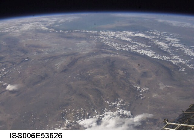 Pan-Khorasan Salt Pans - April 24, 2003 (NASA)