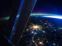 Moscow at night - NASA March 28, 2012