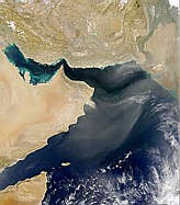 Dust Storm in Oman - NASA/SeaWiFS (March 12, 2000)