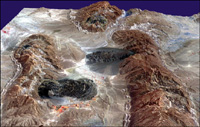 Iran's Salt Glaciers - 2001 (JPL)