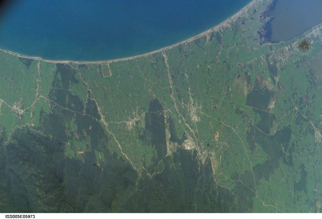 South Caspian Coast - NASA (June 26, 2002)