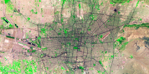 Tehran Urbanization - NASA (August 2, 1985)