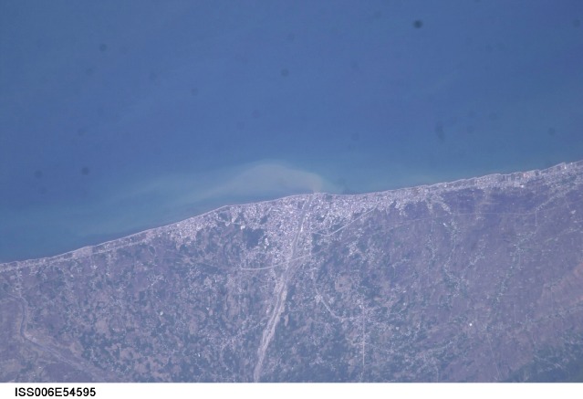 Tonkabon, Caspian Sea - May 2, 2003 (NASA)