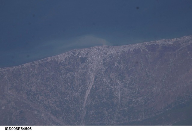 Tonkabon, Caspian Sea - May 2, 2003 (NASA)