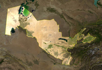 Uzbekistan Satellite Image - NASA