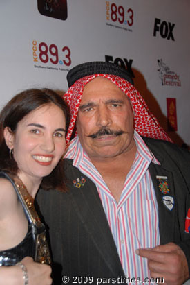 Vida Ghaffari & Iron Sheik - Hollywood (September 22, 2009) - by QH