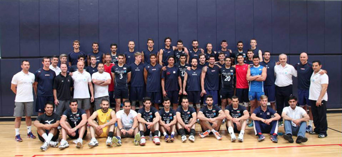 US & Iran Volleyball Team - USDOS Photo