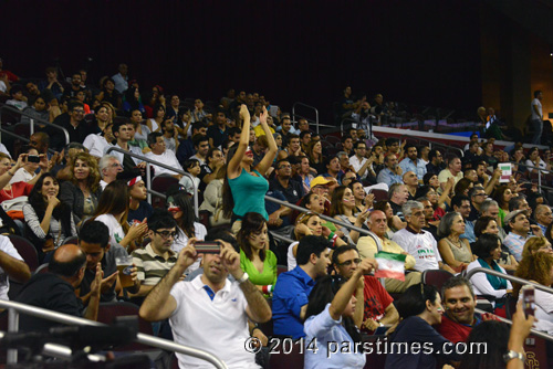 Iranian-American Fans - USC (August 9, 2014)
