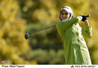 Iranian women Golfer - Fars