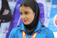 Karate Star Sara Bahmanyar - ISNA