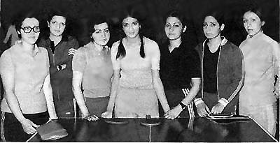 Women's Table Tennis Team