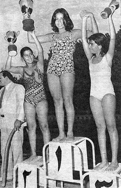 Girls Swimming Competition