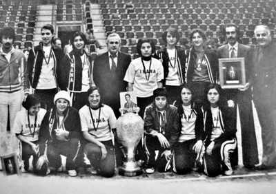 IRANA & Ararat Women's Basketball Teams - Tehran