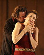 Angus Macfadyen and Annette Bening in MEDEA  - Photo by Michael Lamont