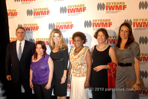Phil Bronstein, Claudia Julieta Duque, First Lady Maria Shriver, Vicky Ntetema, Alma Guillermoprieto, Christine Saldate - Beverly Hills (October 21, 2010), by QH