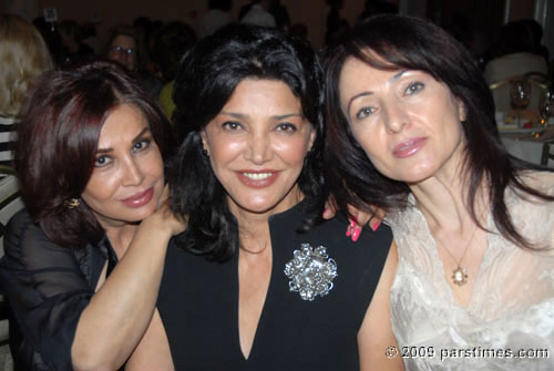 Global Women's Rights Awards: Ellen Motamedi & Actress/Activist Shohreh Aghdashloo, Soraya Fallah - Beverly Hills (April 29, 2009) by QH
